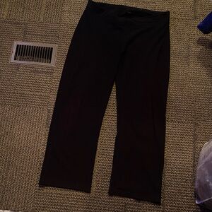 Wide Leg Women's Pants in Black